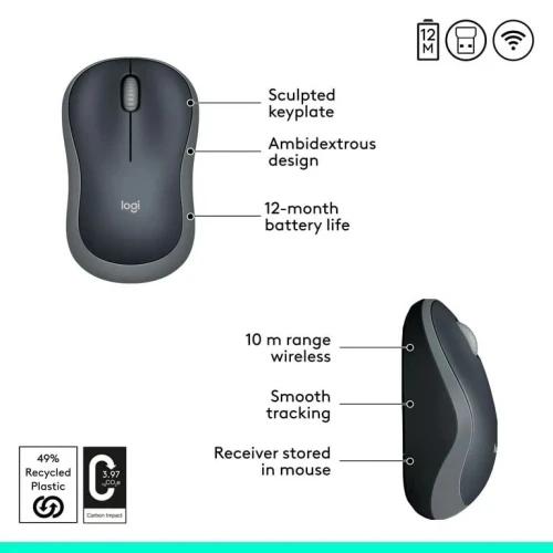 Souris Sans Fil Logitech M185 original