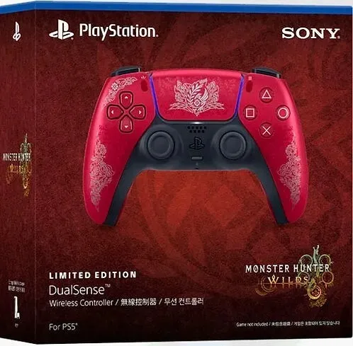 Manette Dualsense PS5 Edition limitée Monster Hunter Wilds