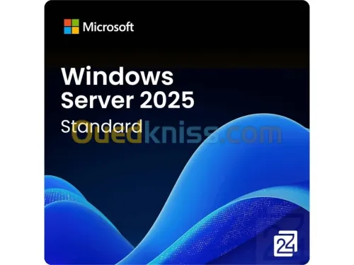 Licence windows server 2025 Standard  Coffret (made in USA) [64bit English 1pk DSP OEI DVD 16 Core]