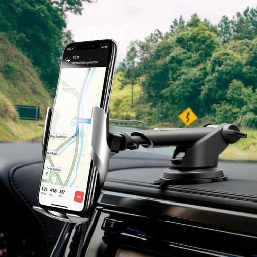 Support chargeur SF telephone AUTO HOCO S14 15W motorisé Original 