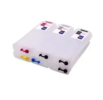 Cartouche rechargeable pour traceur  HP 72 - 280 ml - Compatible DesignJet T795, T610, T770