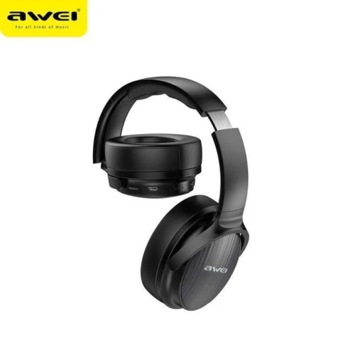 Awei Casque Sans-Fil Bluetooth 5.0 Pliable Ipx5 Awei A780Bl Micro Sd Microphone