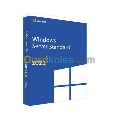 Licence windows server 2022 Standard  Coffret (made in USA) [64bit English 1pk DSP OEI DVD 16 Core]