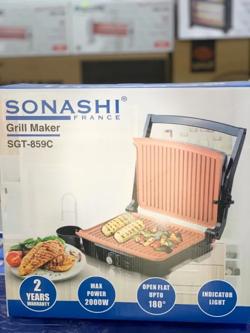 Panineuses sonashi SGT-859T 2000w grille 