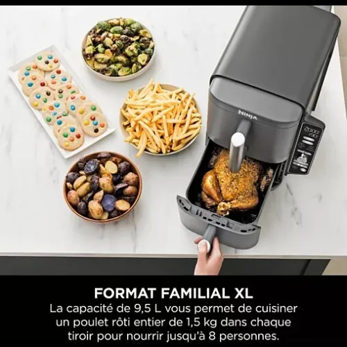 Friteuse sans huile NINJA AIR FRYER DOUBLE STACK XL 9.5L 