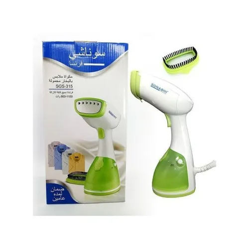 SONASHI Défroisseur à main 1100W SGS-315 Blanc et Vert