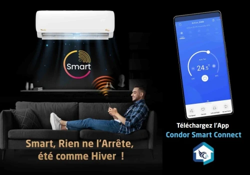 Climatiseur CONDOR SUPER TROPICAL SMART T3 12000 BTU / 18000 BTU / 24000 BTU