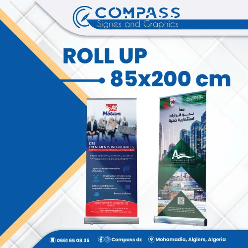 ROLL UP - X BANNER - SNAP UP