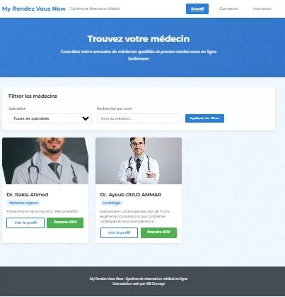 Création site web