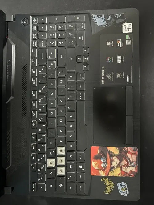 LAPTOP Gaming ASUS TUF F15 i5-10300H RAM 16Go SSD 512Go GTX1650
