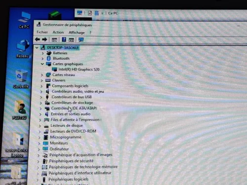 FIJUTSU LIFE BOOK  / INTEL I3 6EME /6G / 128 SSD / 15.6