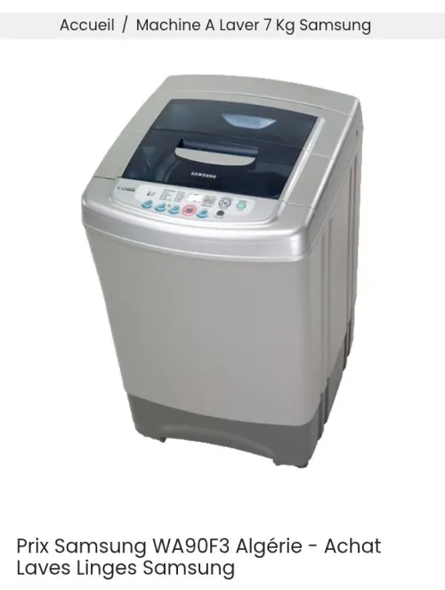 Machin à laver bon état samsung 7kg.