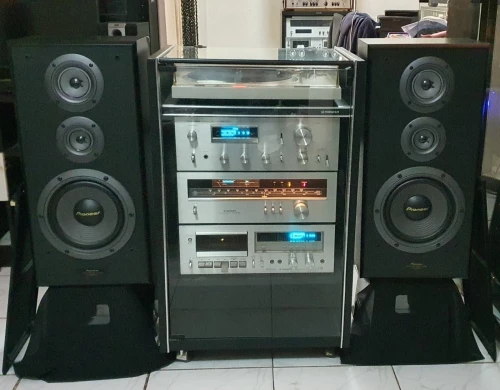 chaine hifi PIONEER X-55 Blue Line