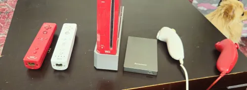 Console Nintendo Wii complète + Disque dur avec +30 jeux