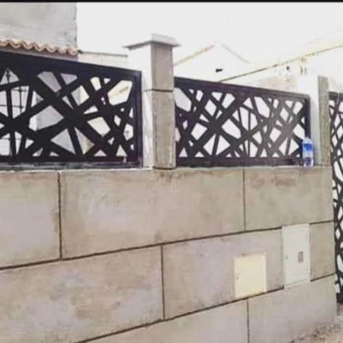 Garde de corps rampes d'escaliers cloture métallique 