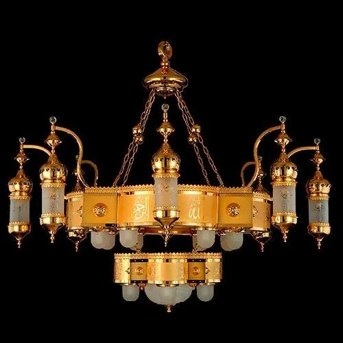 Lustre veilleuse et spot en cristal 