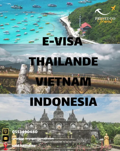 VISA THAILANDE - INDONESIE & VIETNAMM
