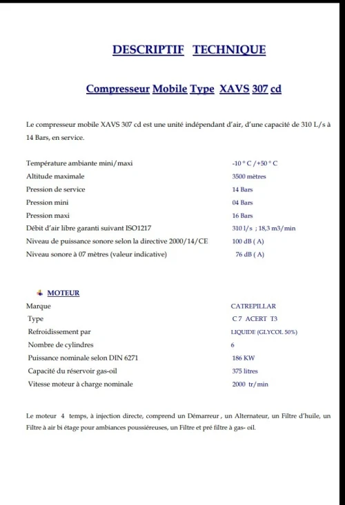 Location Compresseur 16 bars Atlas copco