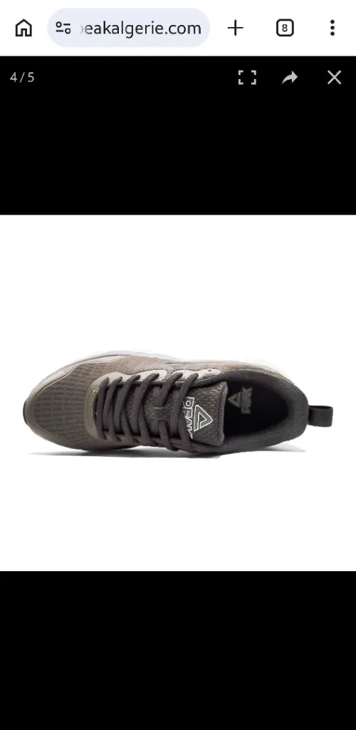 Peak Taichi Walking Shoes Dark Coffee
