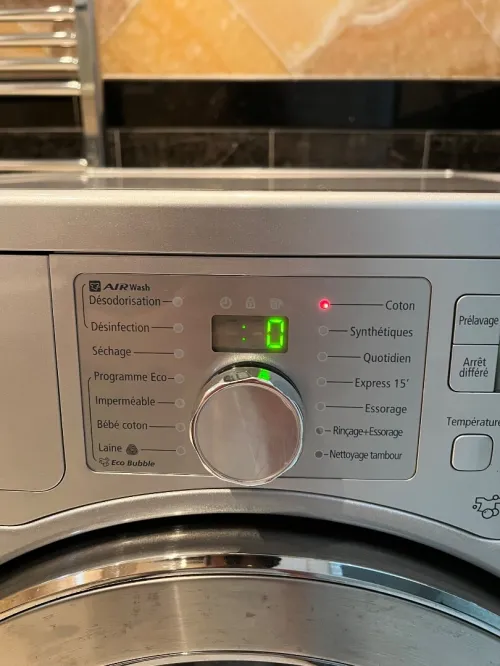 Machine à Laver Séchante Samsung Eco Bubble 9kg/5kg Made in Korea