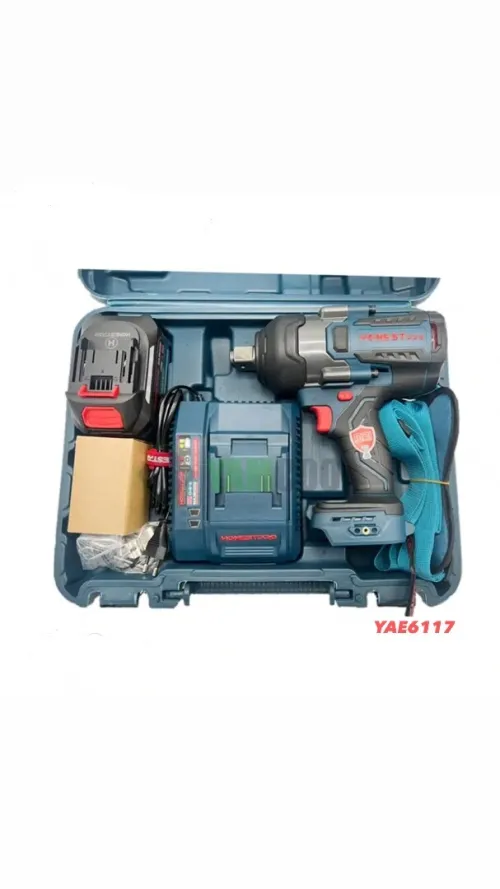 Cle à choc batterie sans fil 21v 2000nm avec batterie 6.0AH 3/4