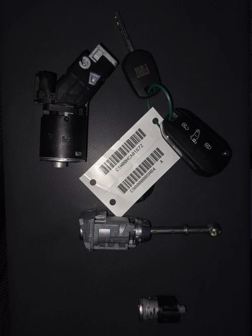Doblo neiman kit de cylindre de serrure de porte et d'allumage