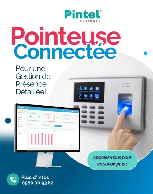 POINTEUSE - gestion de présence avec APPLICATION