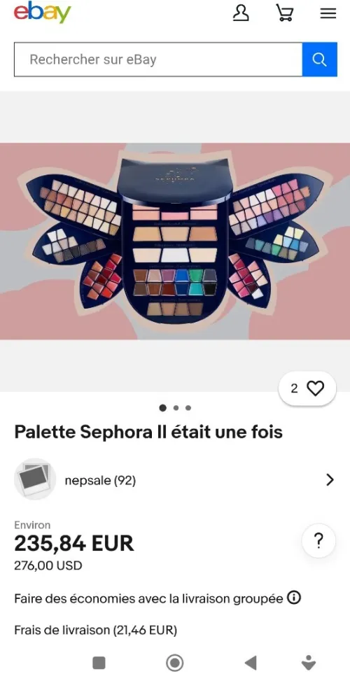 Lot cosmétiques 