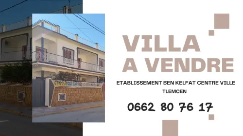 Vente Villa Tlemcen Tlemcen