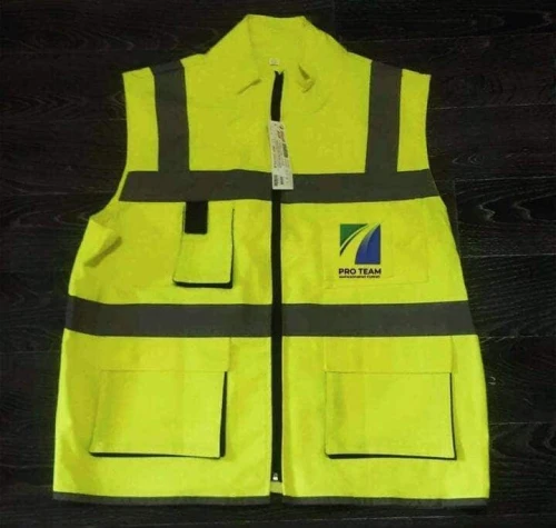 Gilet de travail personnalisé