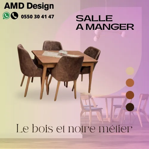 Table chaise scandinave
