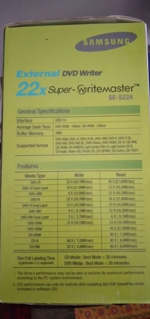 Graveur Samsung