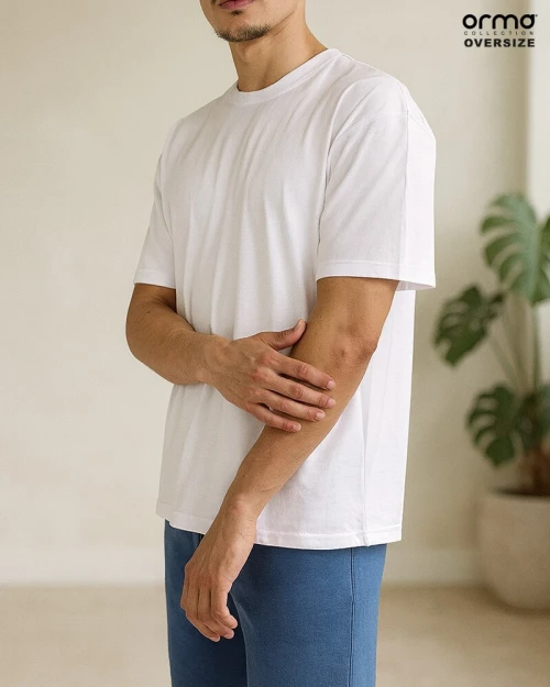 T-shirt oversize en gros 180 gsm