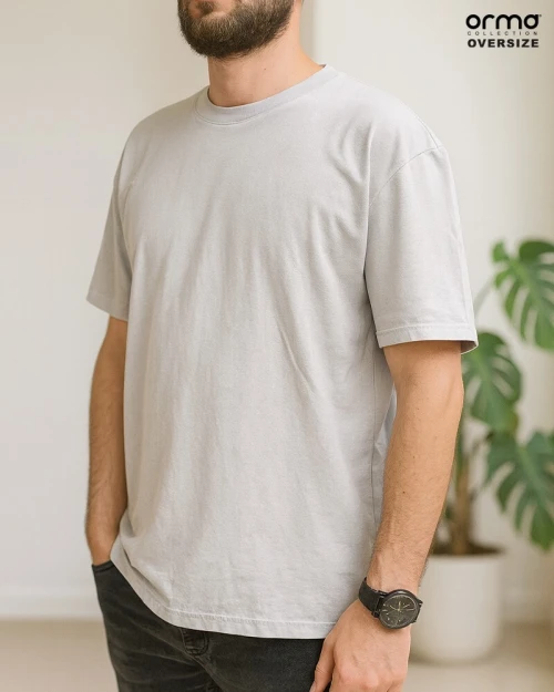 T-shirt oversize en gros 180 gsm