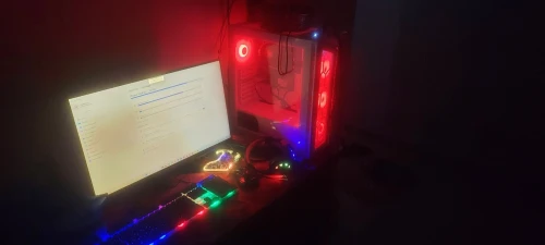 Pc gamer setup