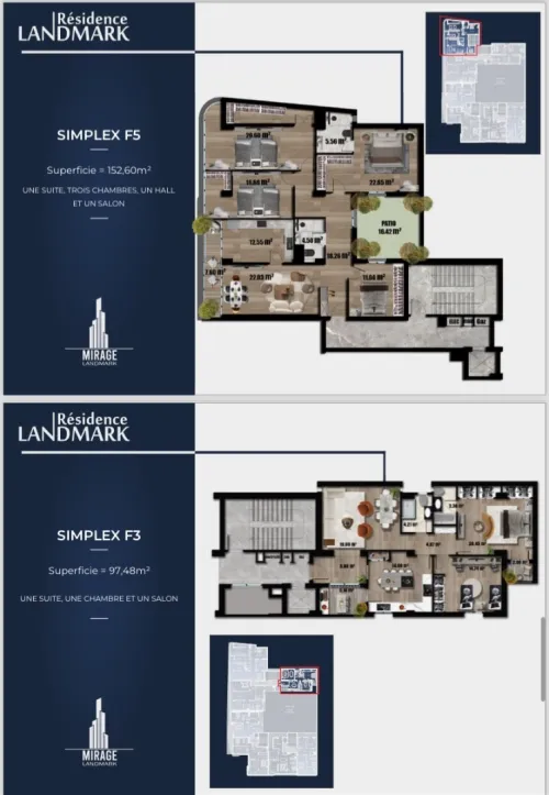 Vente Appartement F3 F4 F5 Alger Cheraga