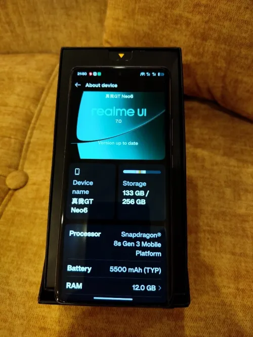 Realme gt neo 6 Realme