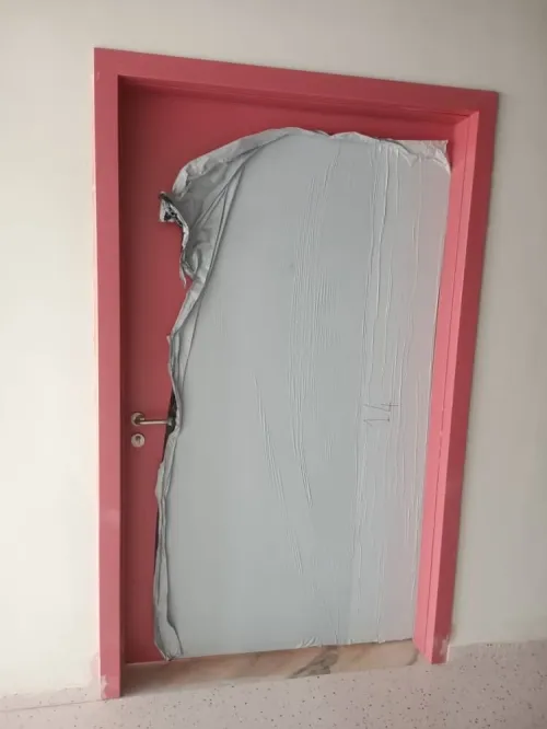 Porte service plombée anti rayons X