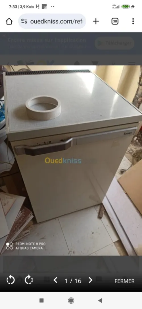 Mini réfrigérateur Maxi bar fonctionne très bien