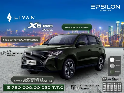 Livan X6 PRO 2025 ROYAL EDITION