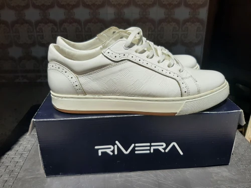 White rivera sneakers
