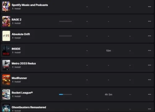 حساب EPIC GAMES للبيع (+ bonus شهر GAME PASS PREMIUM)