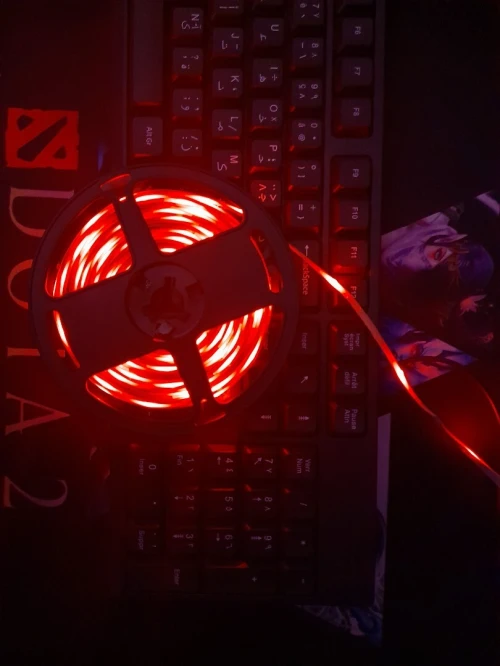 led rgb 5m + وحدة تحكم