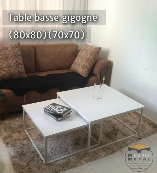 Table basse moderne 