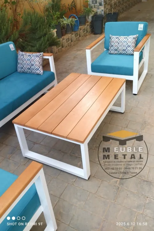 Salon d'extérieur pour jardin 