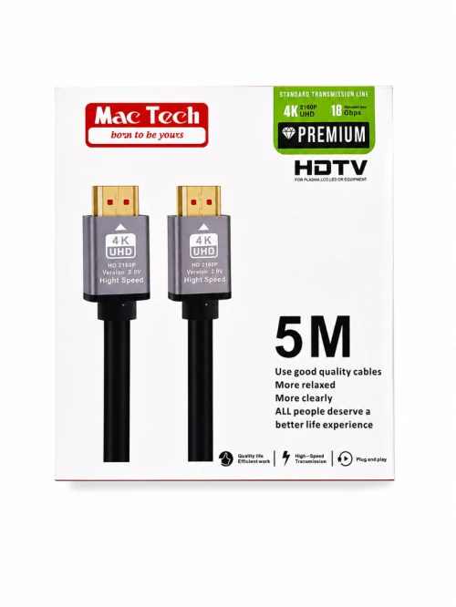 CÂBLE HDMI 4K V2.0 30HZ HIGH SPEED PREMIUM (1.8m/ 3m/5m /10m /15m )