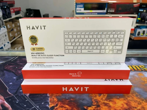 CLAVIER HAVIT KB221G SANS FIL 2.4GHZ