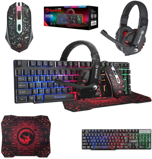 pack Gaming Scorpion Marvo 4-in-1 CM370