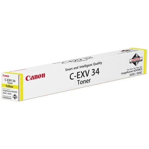 PACK TONER CANON C-EXV34 NOIR + 03 COULEUR ORIGINAL / COMPATIBLE