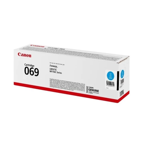 PACK TONER CANON 069 NOIR + 03 COULEURS COMPATIBLE / ORIGINAL